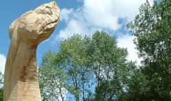 Boggart sculpture Blackley Forest
