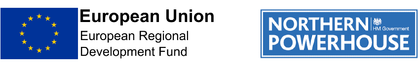 European Union and Northern Powerhouse logos