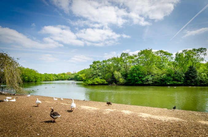 A photo of Heaton park boating lake 