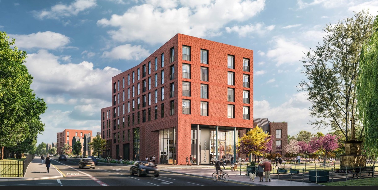 GCI image of Collyhurst Village. 