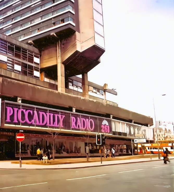 Landscape view of the old Piccadilly Radio site