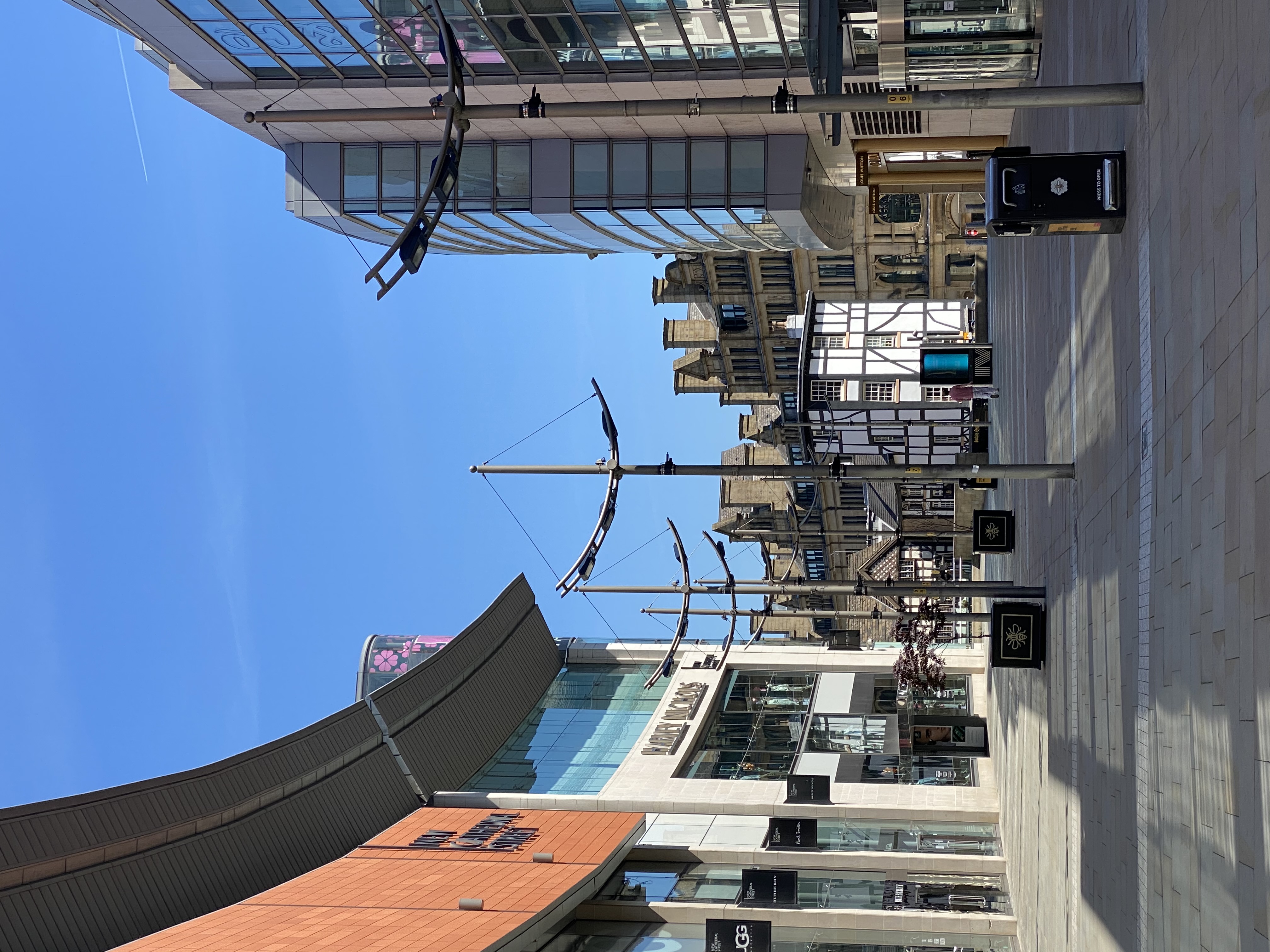 Image shows New Cathedral Street.