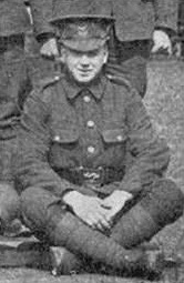 Charles Heaton wearing his uniform Charles Heaton wearing his uniform