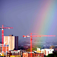 Rainbow over Manchester 