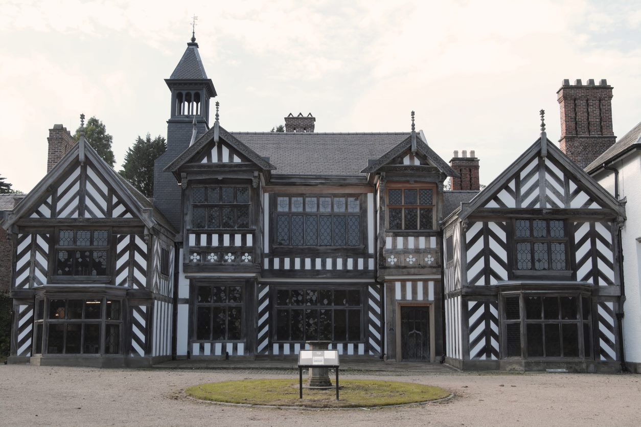 The front of Wythenshawe Hall The front of Wythenshawe Hall