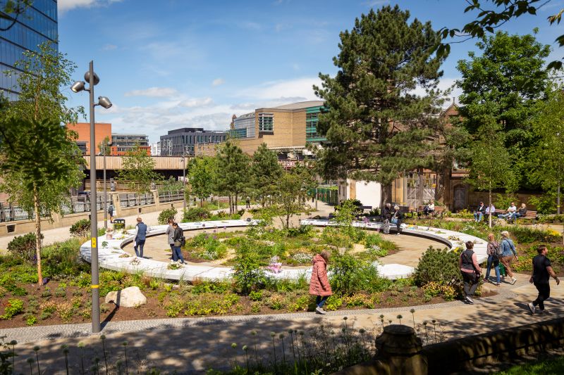 A photo of Glade of light park