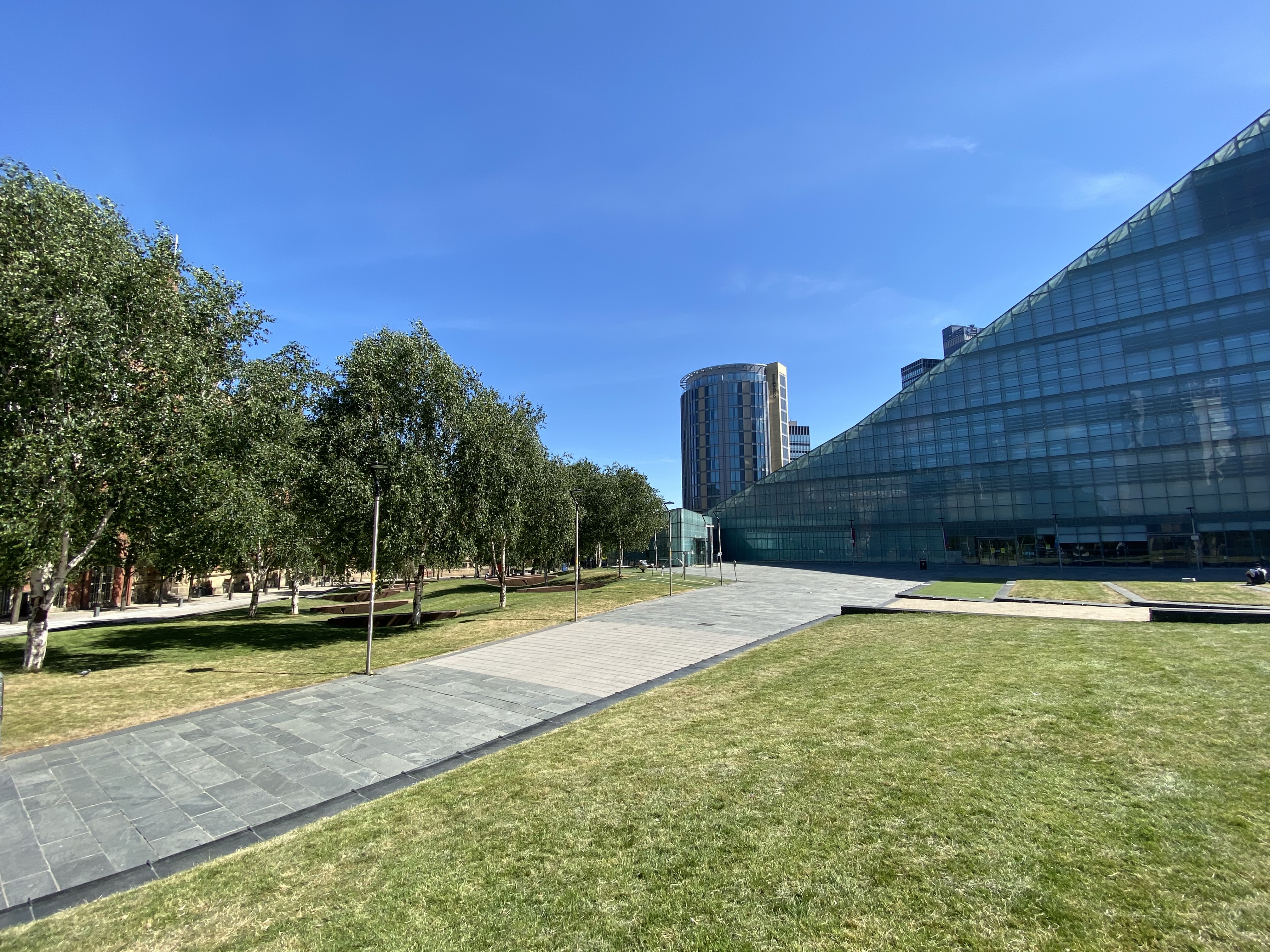 Image shows the available space at Cathedral Gardens.