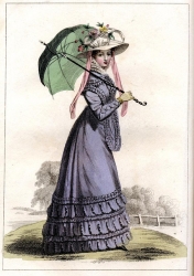 Fashion plate from La Belle Assemblee