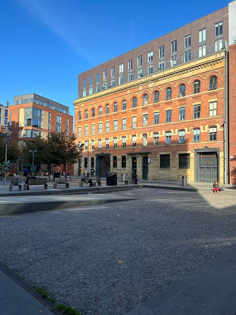 A photo Cutting Room Square space located in Ancoats in the North East of the city centre.