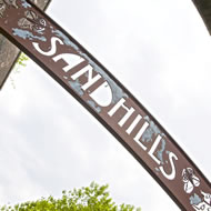 Irk river valley, Sandhills sign 