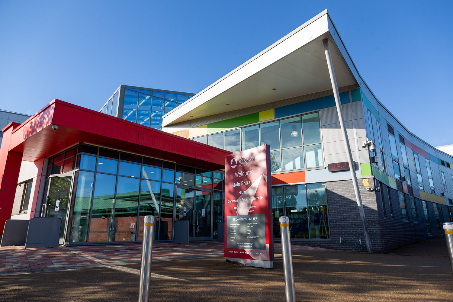 Photo of the Dixons Brooklands Academy building