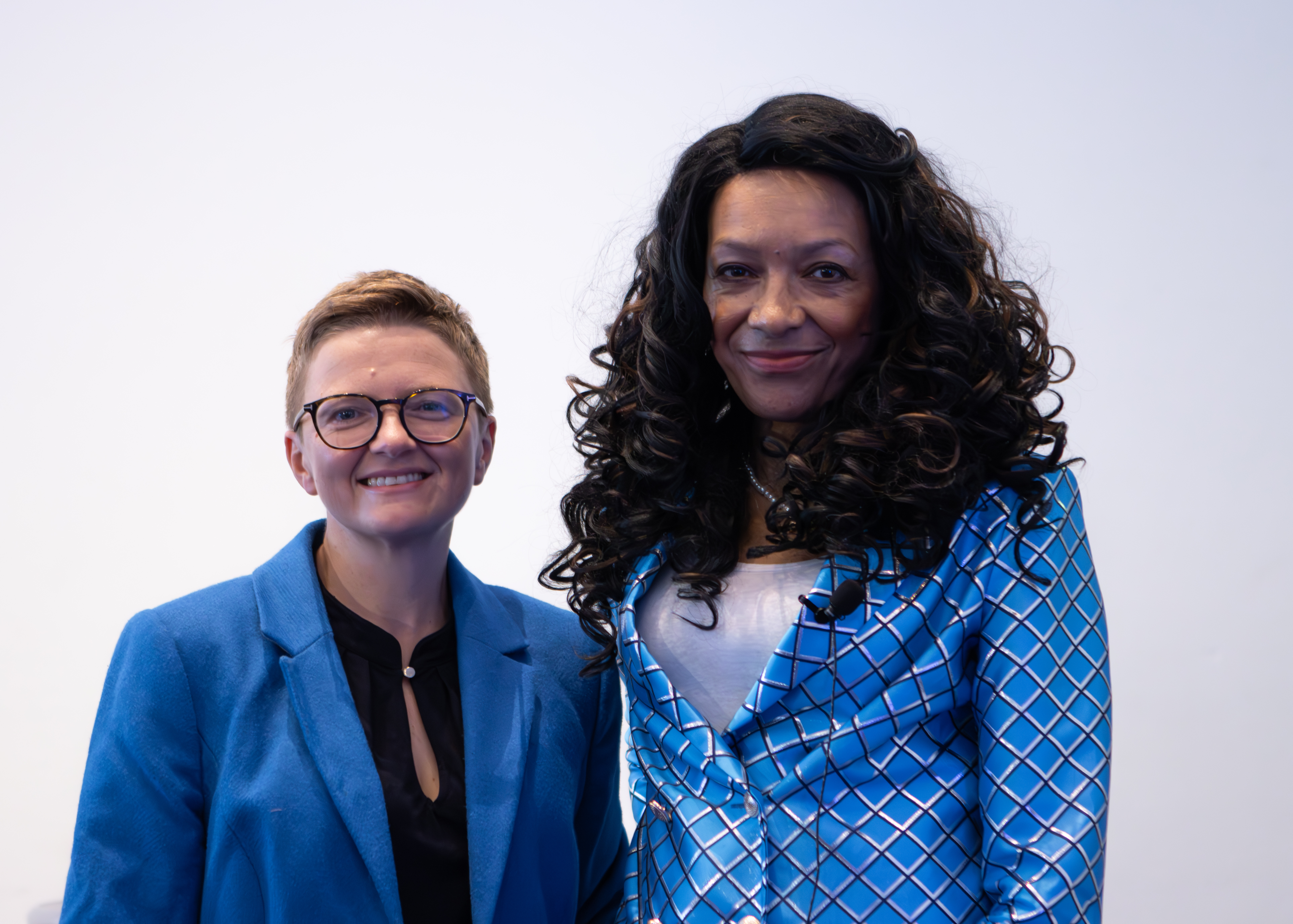 Cllr Bev Craig Leader of Manchester City Council with Kanya King CBE
