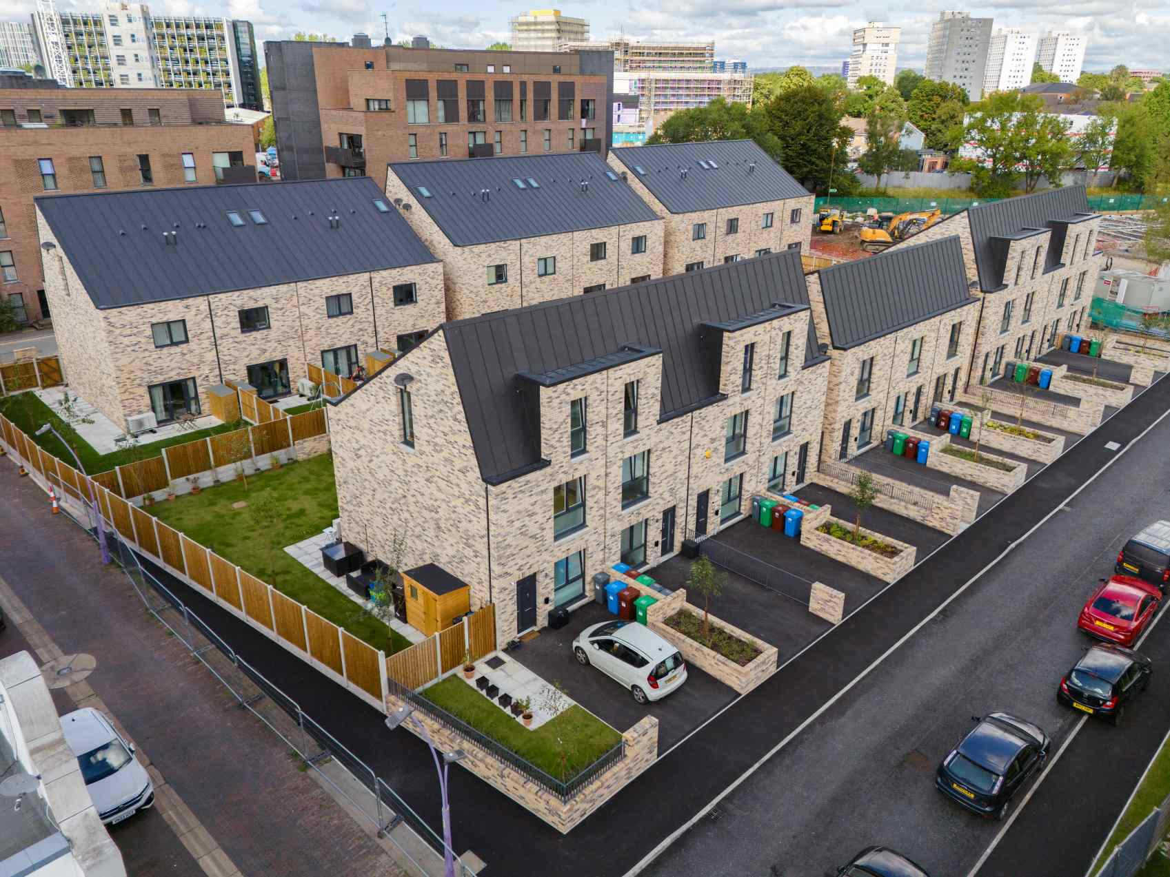 New affordable housing in Ancoats